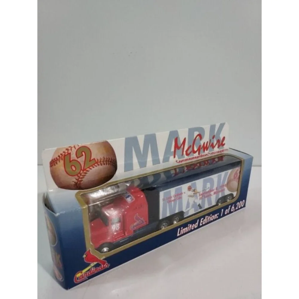 NIP White Rose Collectibles Die Cast 1:80 MLB Cardinals Mark McGwire Semi Truck